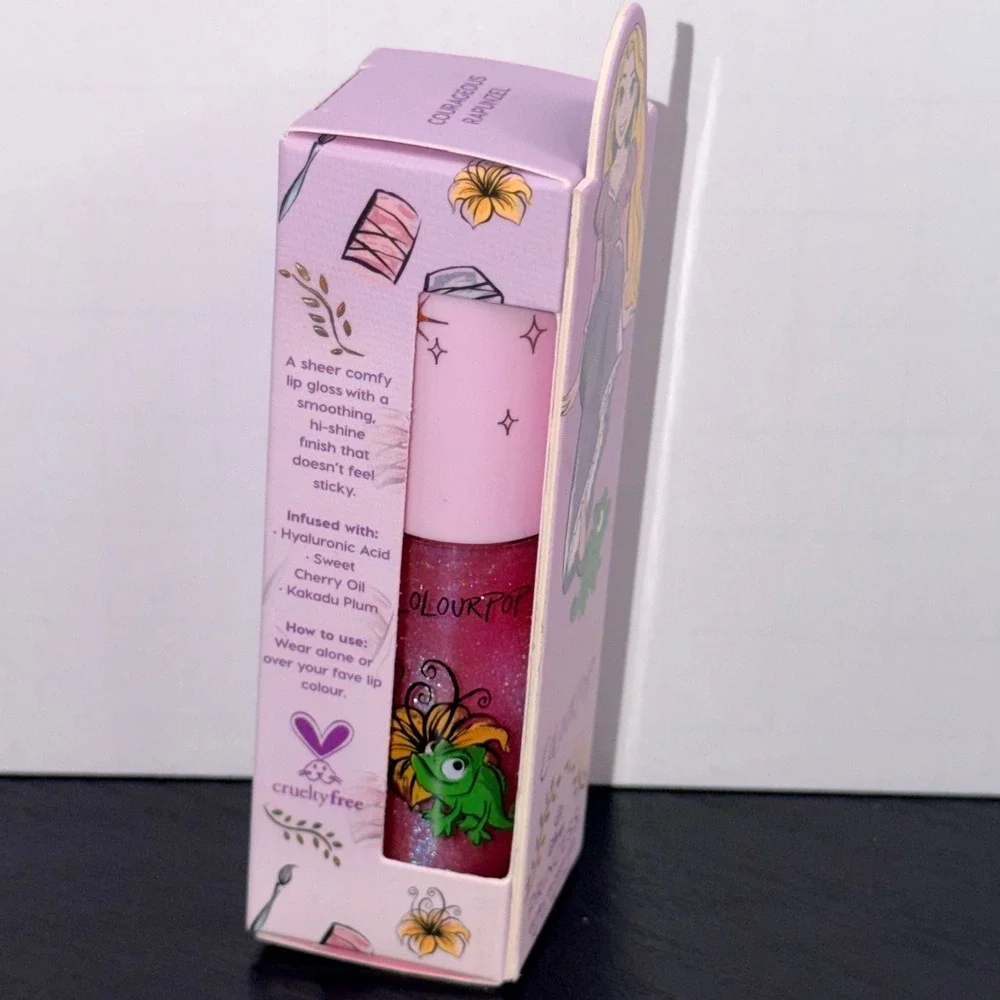 ColourPop Disney Princess Ultra Glossy Lip Courageous Rapunzel Sheer High Shine